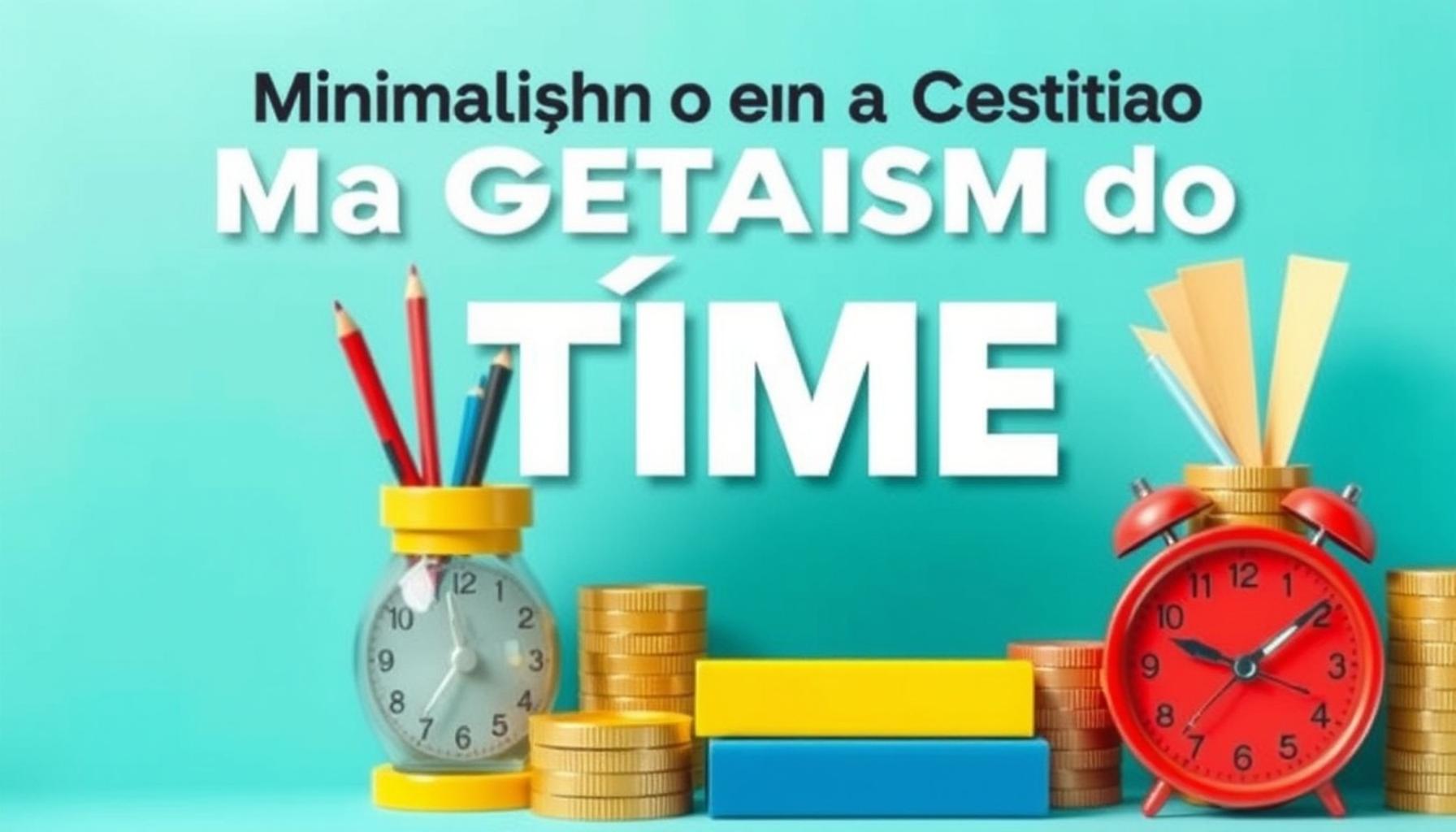 Minimalism in Time Management: How to Eliminate Unnecessary Tasks to Increase Daily Efficiency