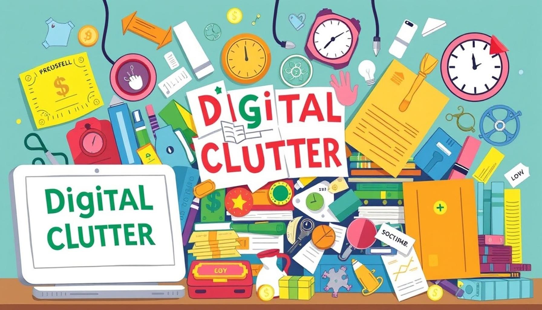 Digital Clutter: Strategies for Organizing Your Online Life and Reducing Screen Overload