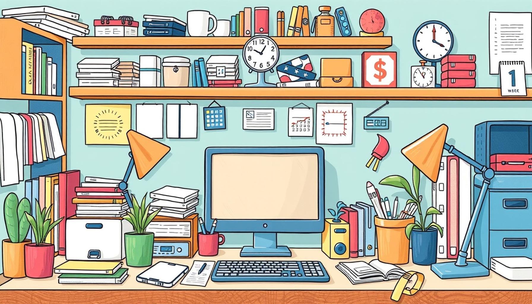Creating a Clutter-Free Workspace: Tips for Enhancing Productivity Through Minimalism
