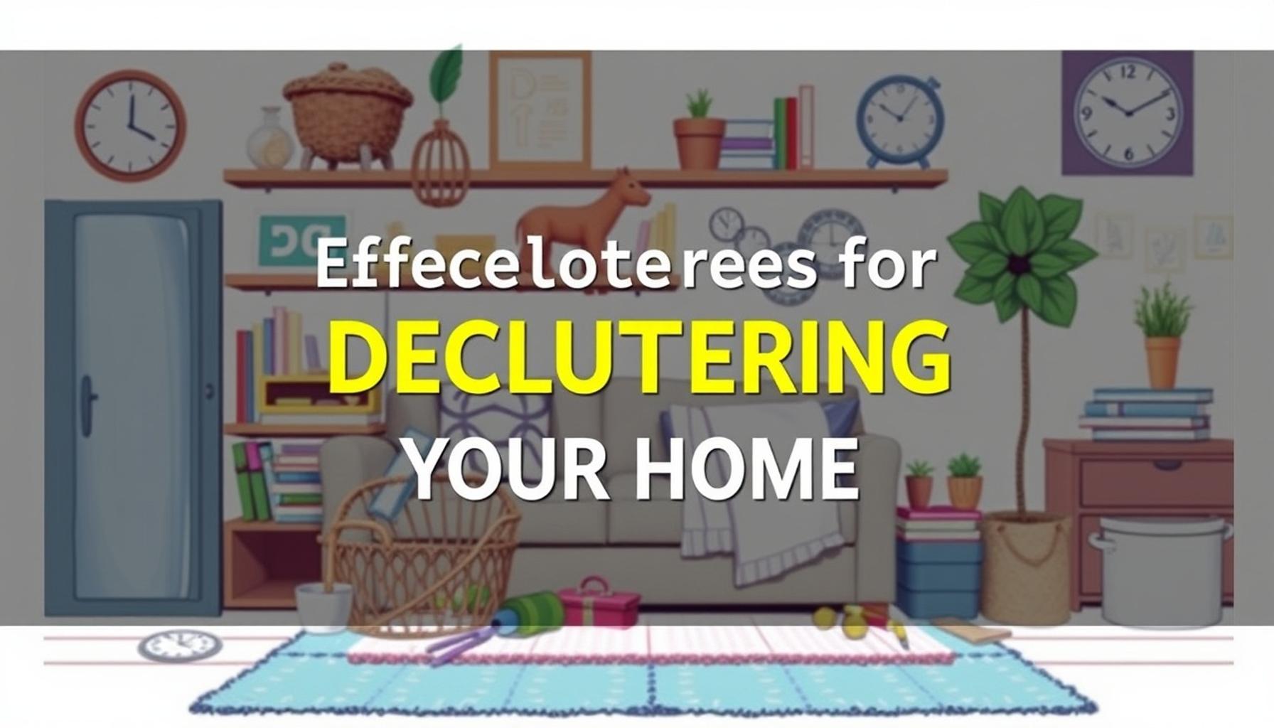 Effective Strategies for Decluttering Your Home: A Step-by-Step Guide